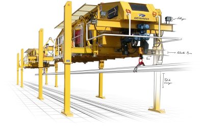 Geismar – PMC Handling Gantry for Crossings and Half sets Switches
